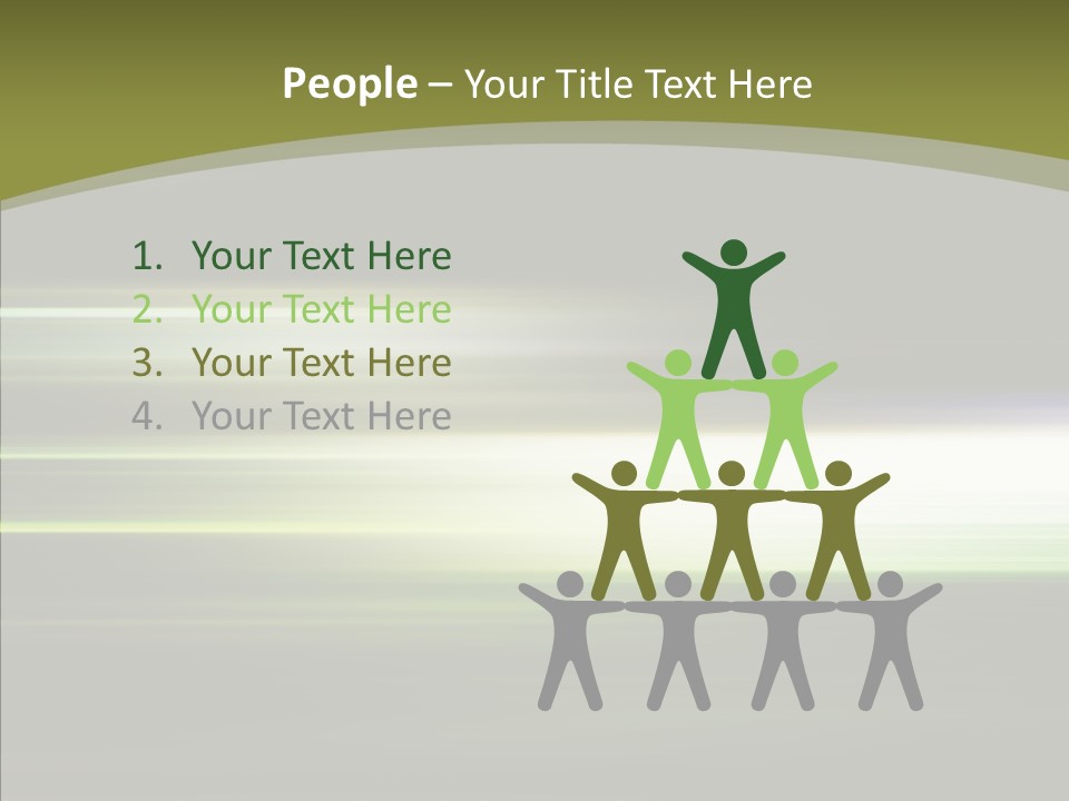 Light Shining Abstract PowerPoint Template