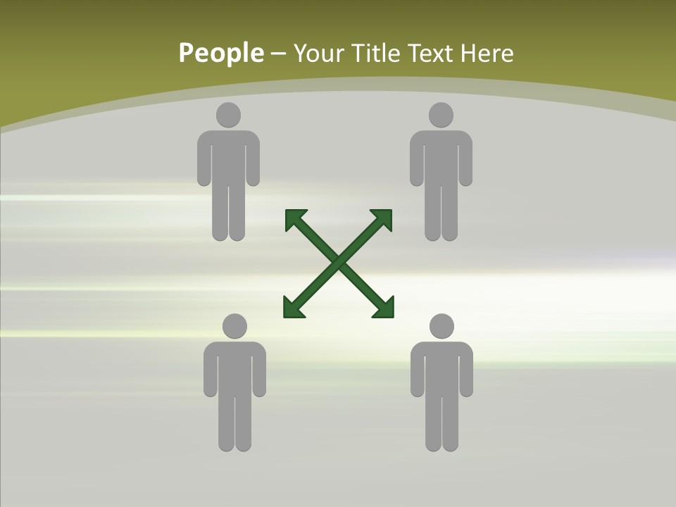 Light Shining Abstract PowerPoint Template