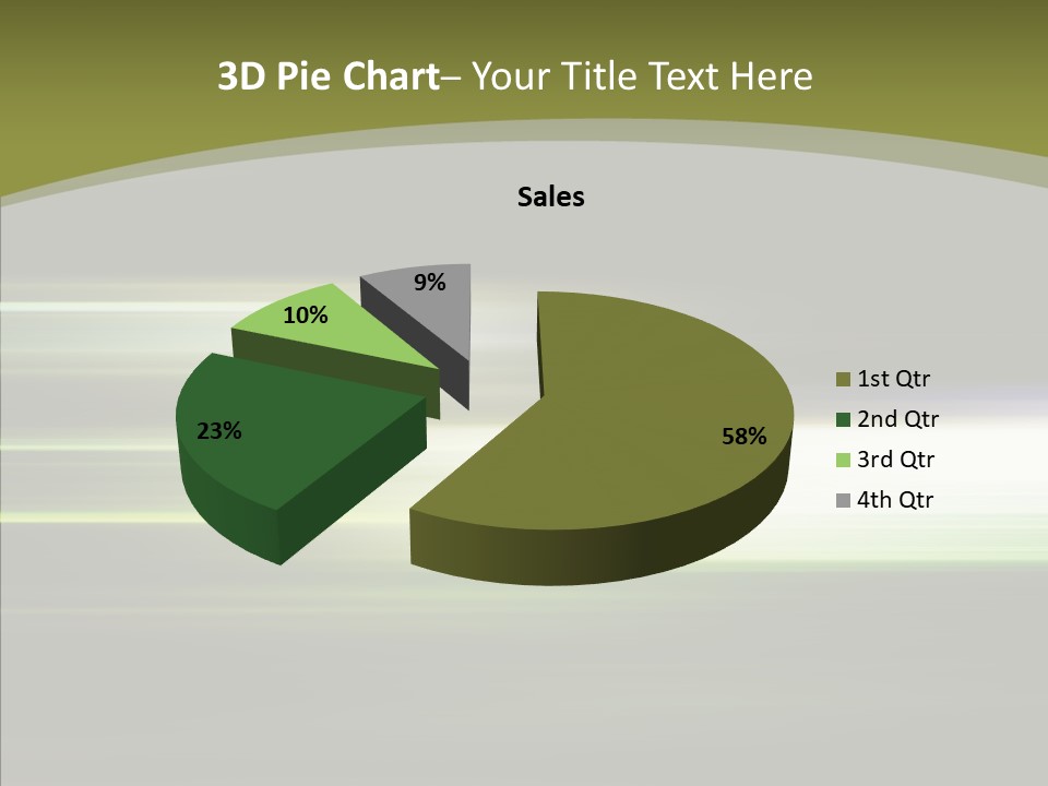 Light Shining Abstract PowerPoint Template