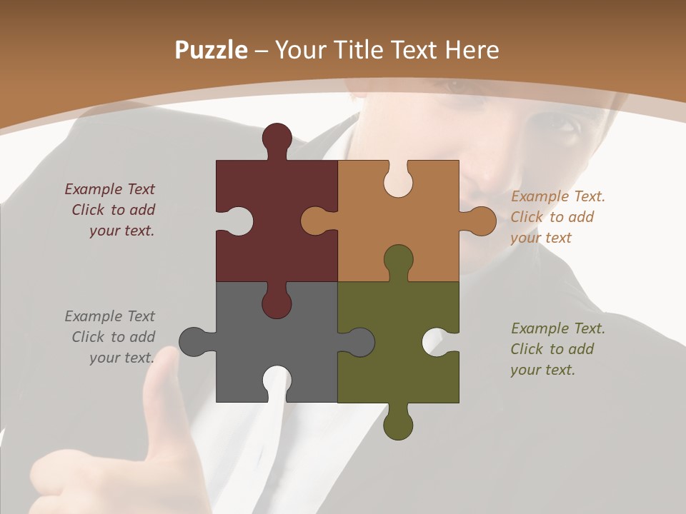 Thumb Lifestyle Teen PowerPoint Template