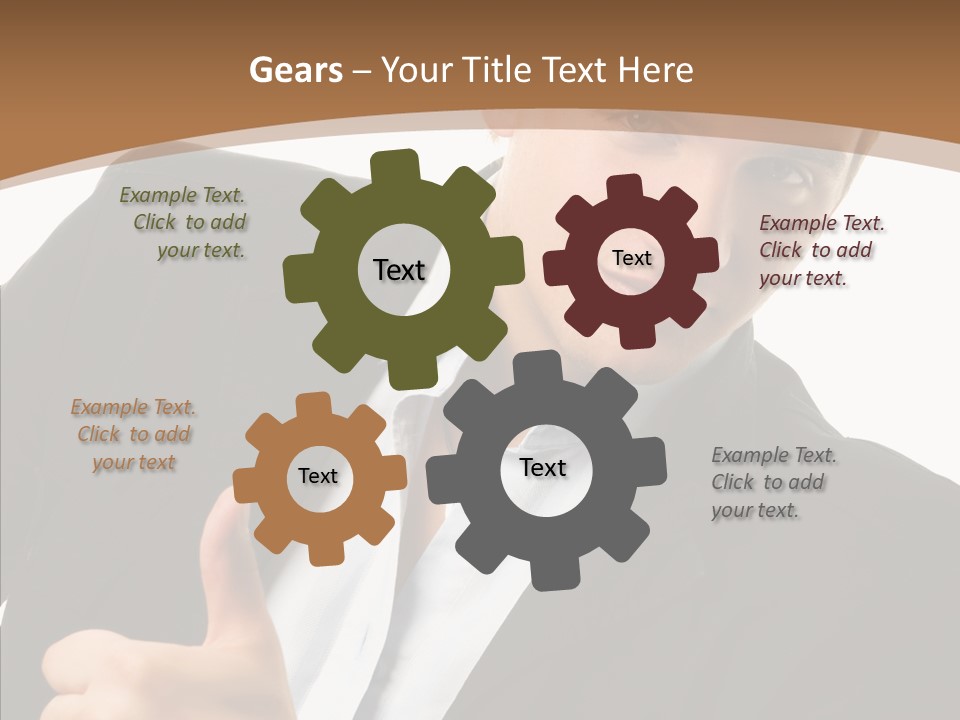 Thumb Lifestyle Teen PowerPoint Template