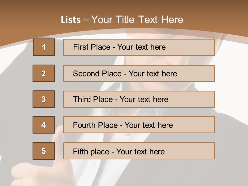 Thumb Lifestyle Teen PowerPoint Template