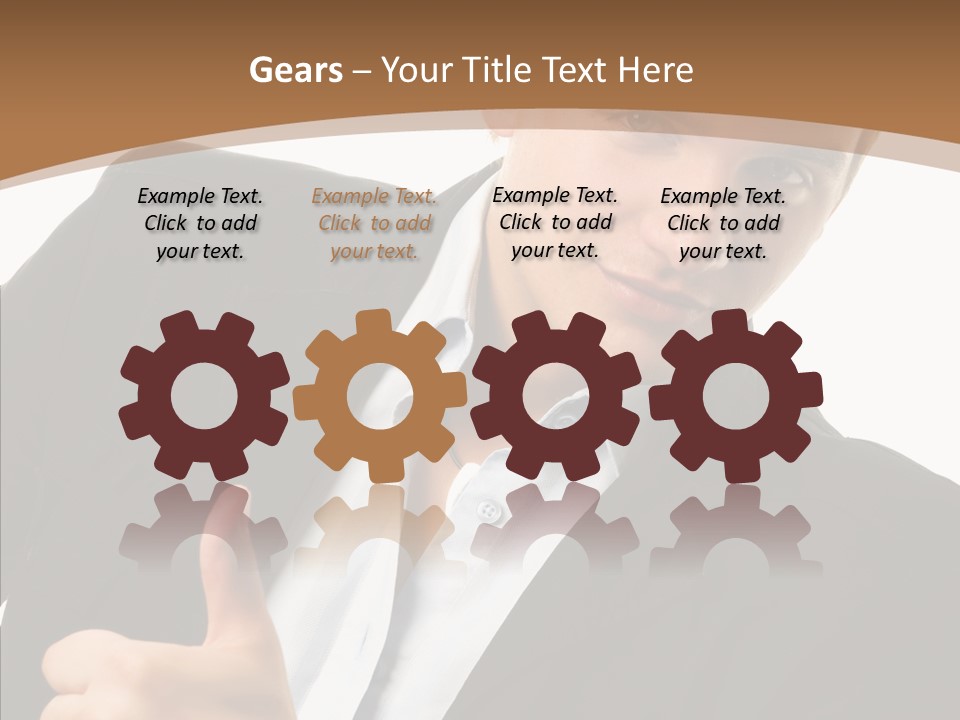 Thumb Lifestyle Teen PowerPoint Template