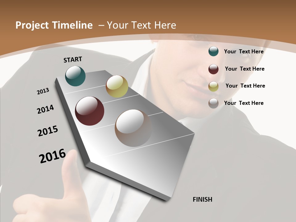 Thumb Lifestyle Teen PowerPoint Template
