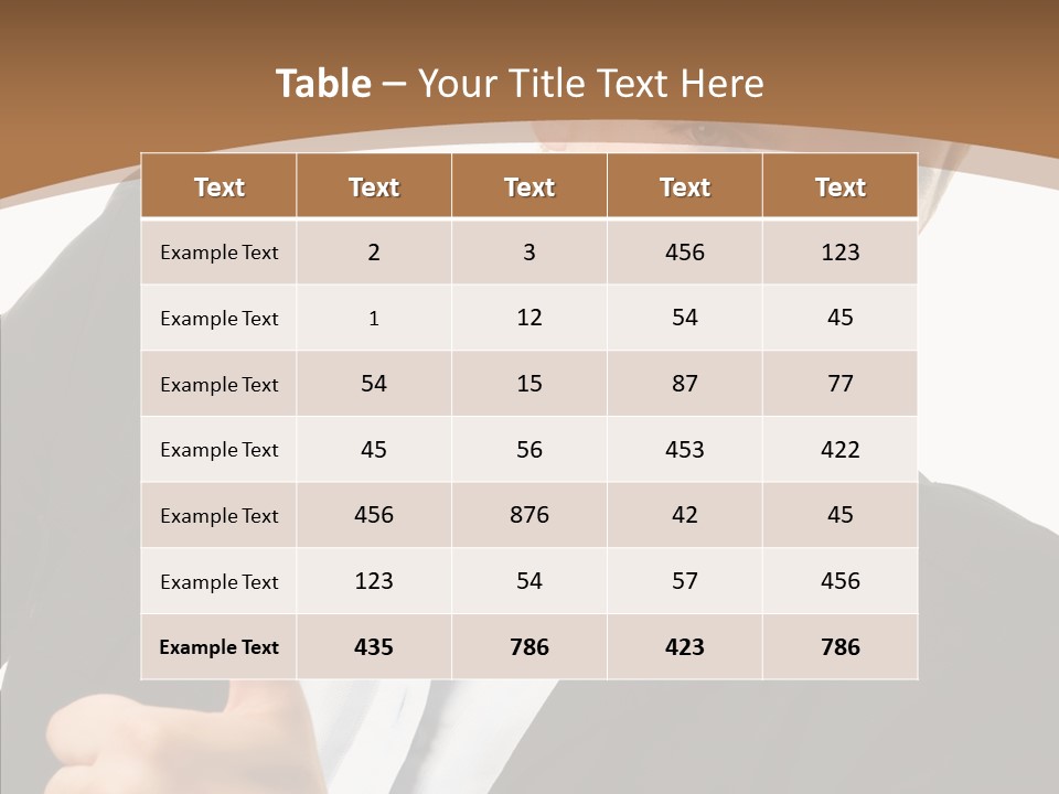 Thumb Lifestyle Teen PowerPoint Template
