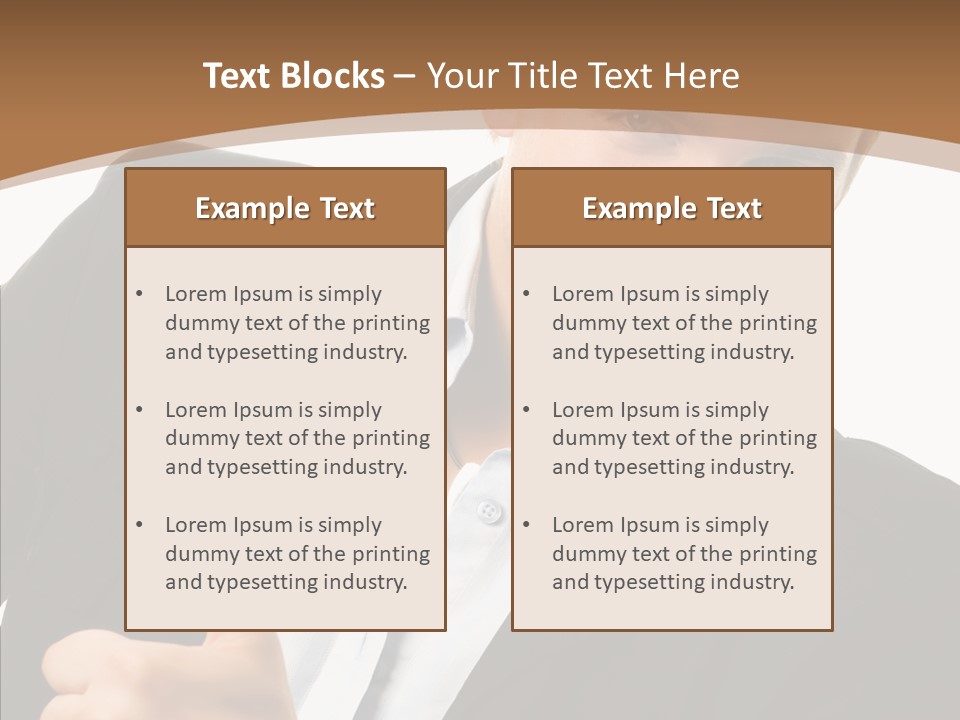 Thumb Lifestyle Teen PowerPoint Template
