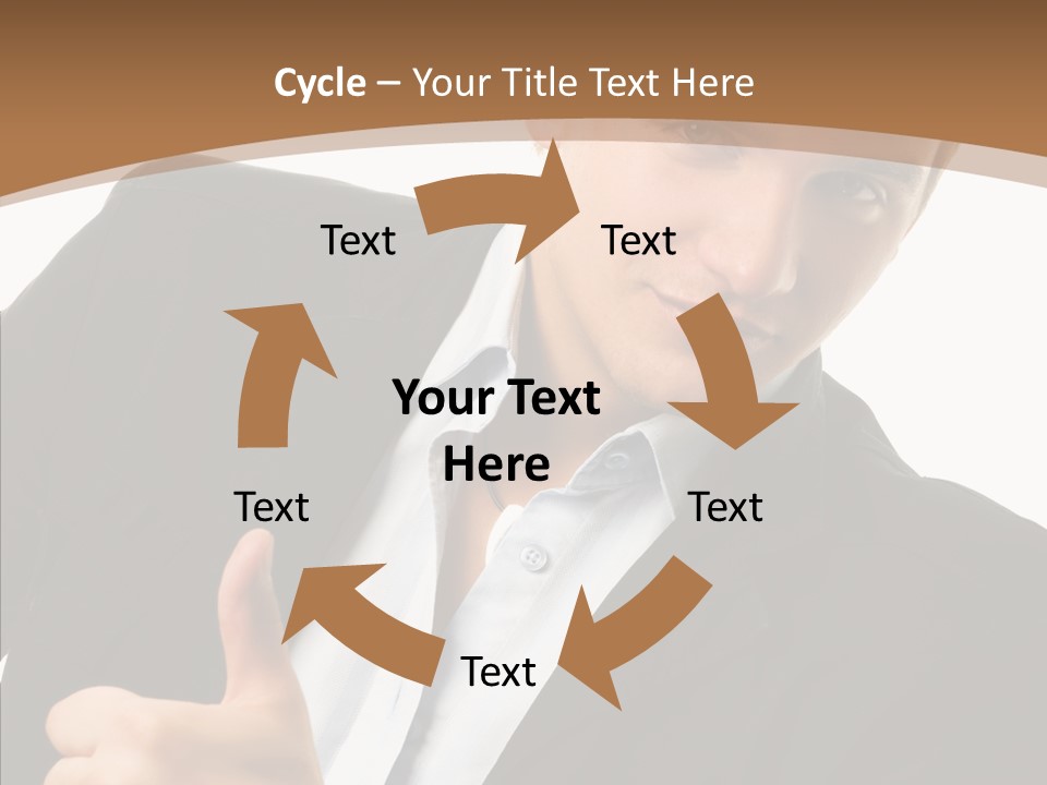 Thumb Lifestyle Teen PowerPoint Template