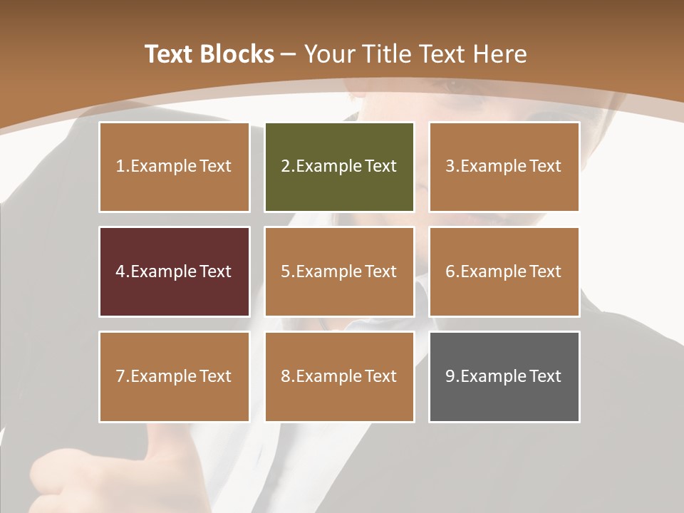 Thumb Lifestyle Teen PowerPoint Template