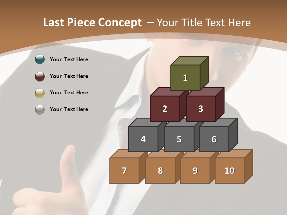 Thumb Lifestyle Teen PowerPoint Template