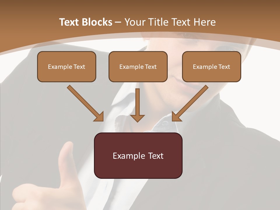 Thumb Lifestyle Teen PowerPoint Template