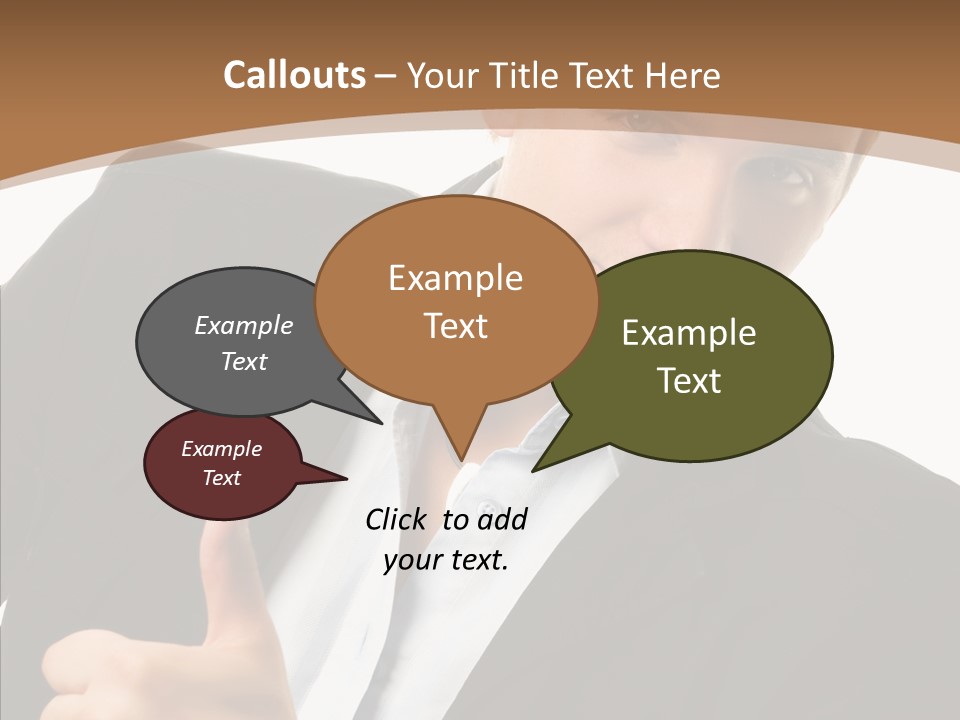 Thumb Lifestyle Teen PowerPoint Template