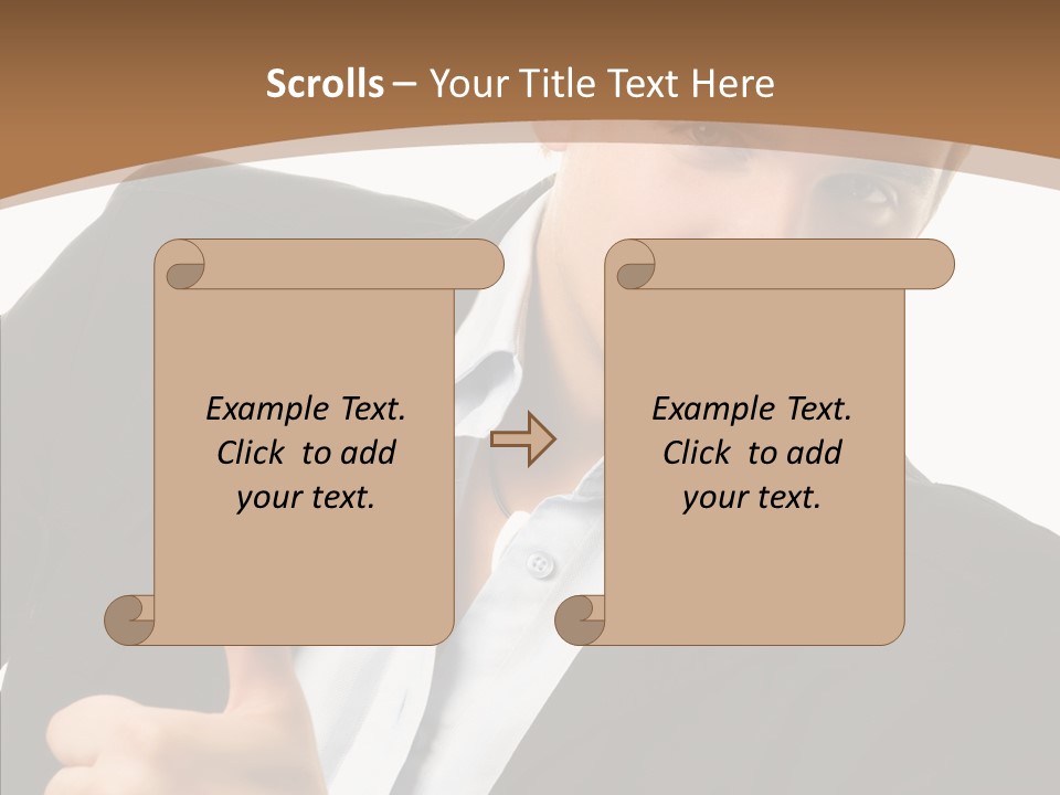 Thumb Lifestyle Teen PowerPoint Template