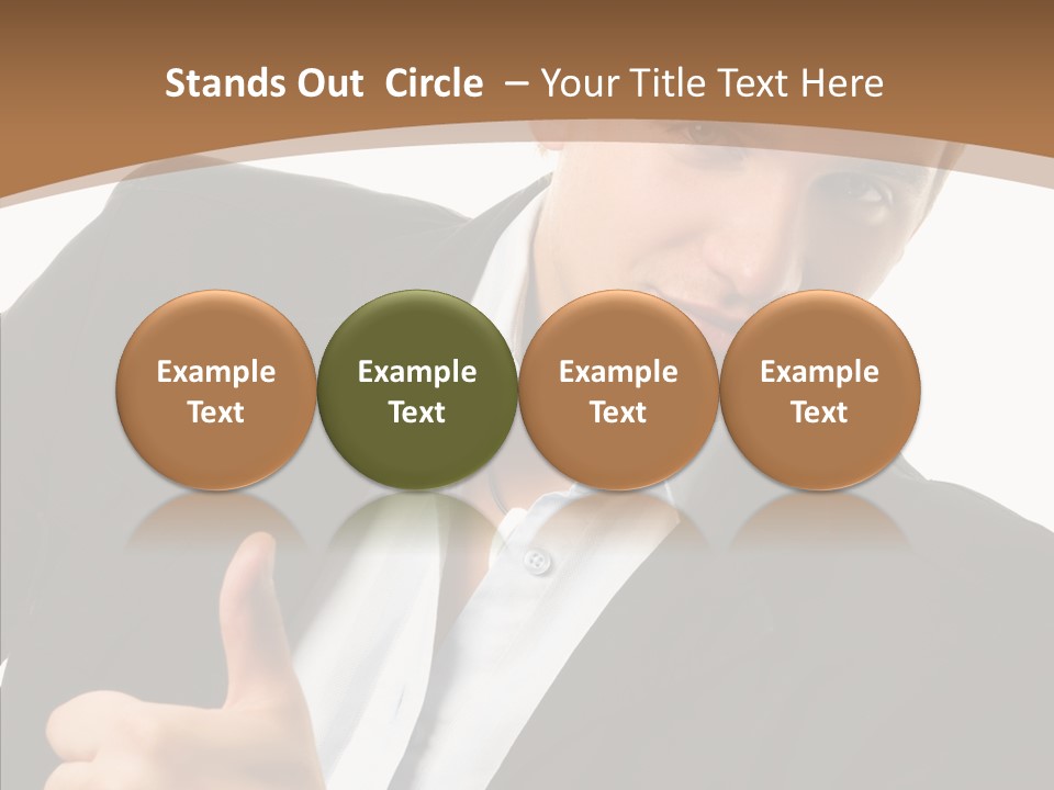 Thumb Lifestyle Teen PowerPoint Template