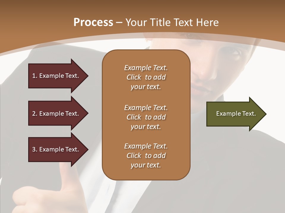 Thumb Lifestyle Teen PowerPoint Template