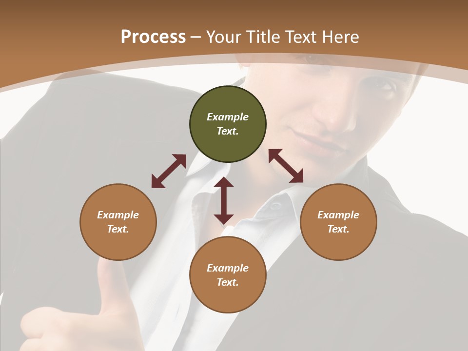 Thumb Lifestyle Teen PowerPoint Template