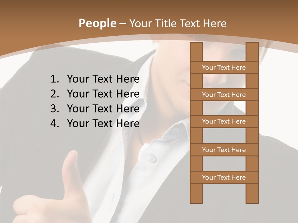 Thumb Lifestyle Teen PowerPoint Template