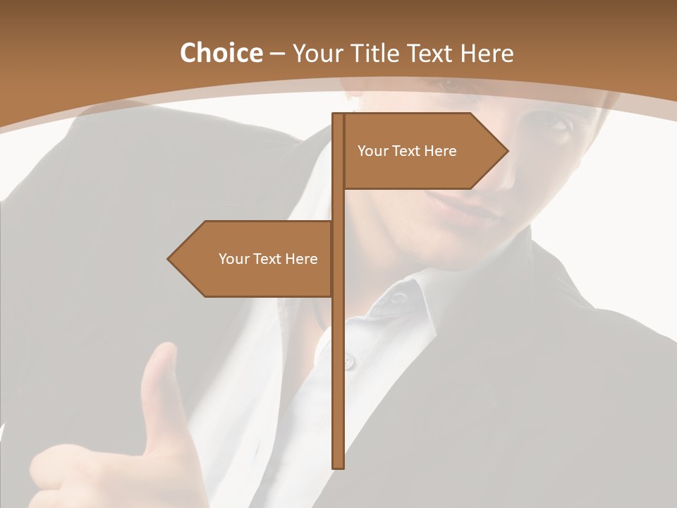 Thumb Lifestyle Teen PowerPoint Template