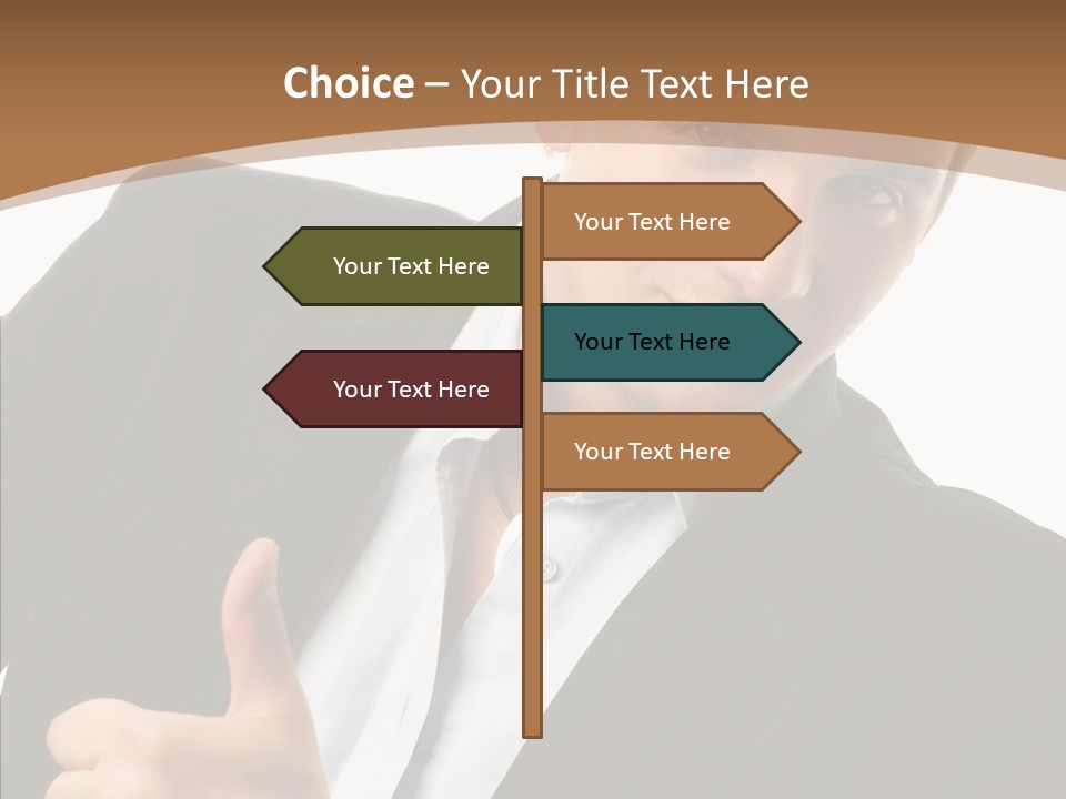 Thumb Lifestyle Teen PowerPoint Template