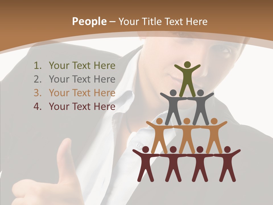 Thumb Lifestyle Teen PowerPoint Template