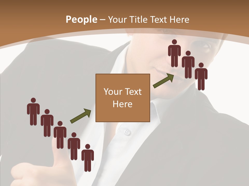 Thumb Lifestyle Teen PowerPoint Template