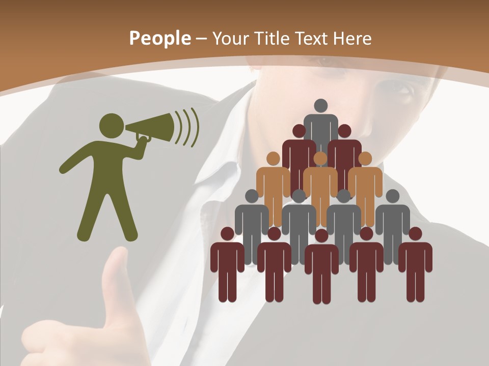 Thumb Lifestyle Teen PowerPoint Template