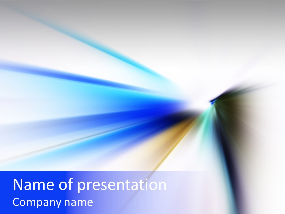 Abstract Rays Texture PowerPoint Template