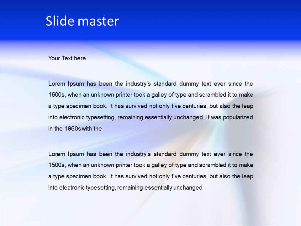 Abstract Rays Texture PowerPoint Template