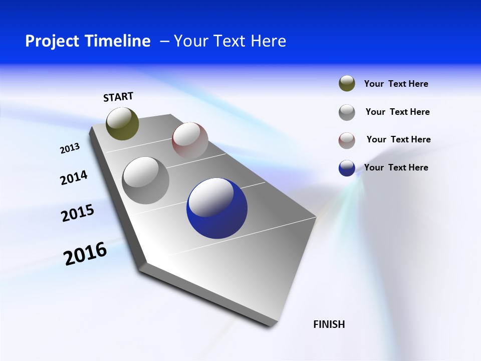 Abstract Rays Texture PowerPoint Template
