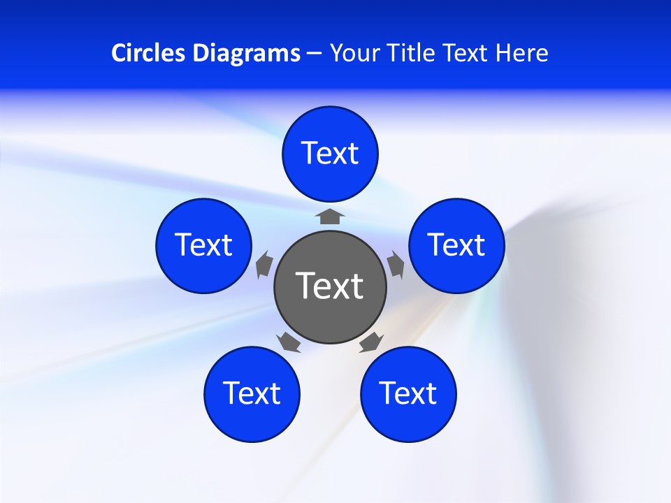 Abstract Rays Texture PowerPoint Template