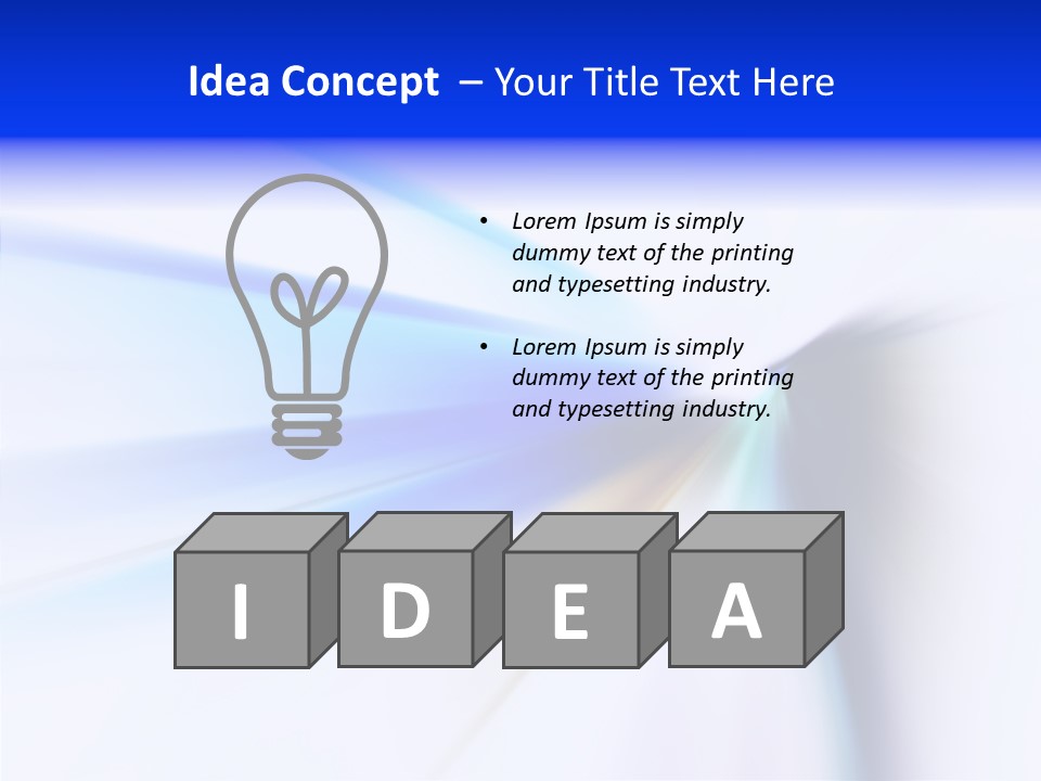 Abstract Rays Texture PowerPoint Template