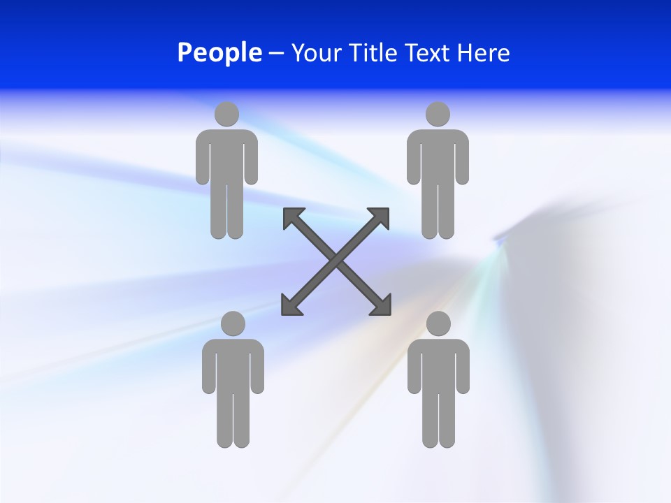 Abstract Rays Texture PowerPoint Template