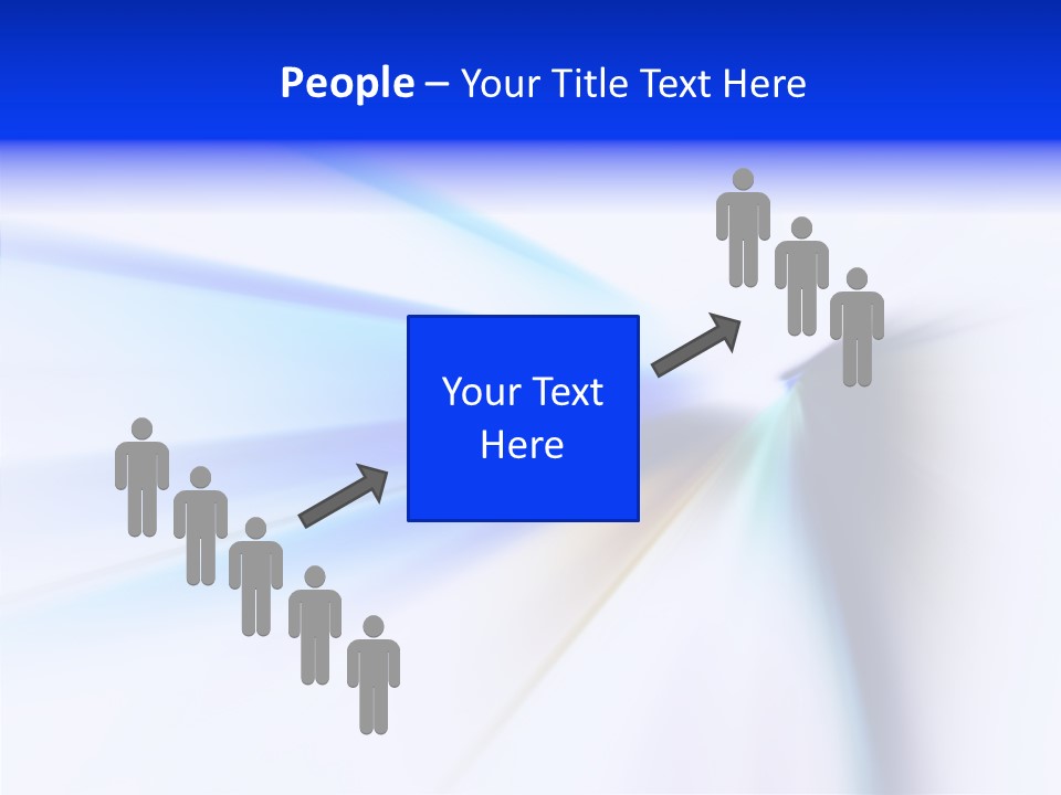 Abstract Rays Texture PowerPoint Template