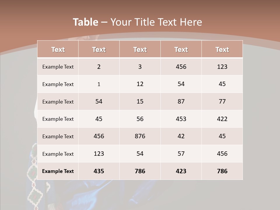 Alone Costume Young PowerPoint Template