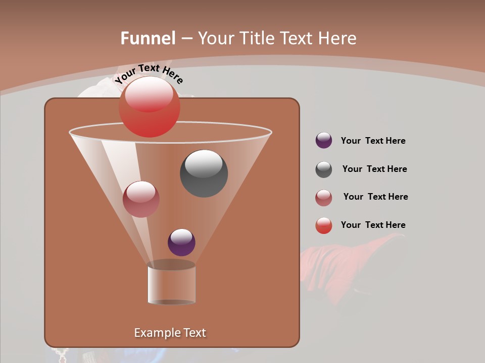 Alone Costume Young PowerPoint Template