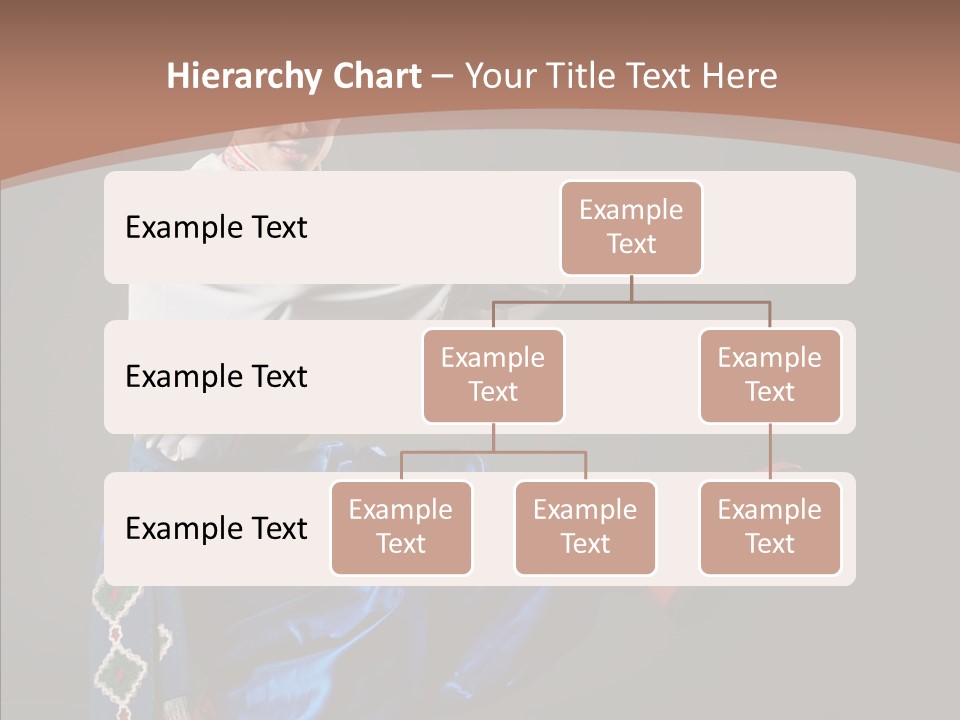 Alone Costume Young PowerPoint Template