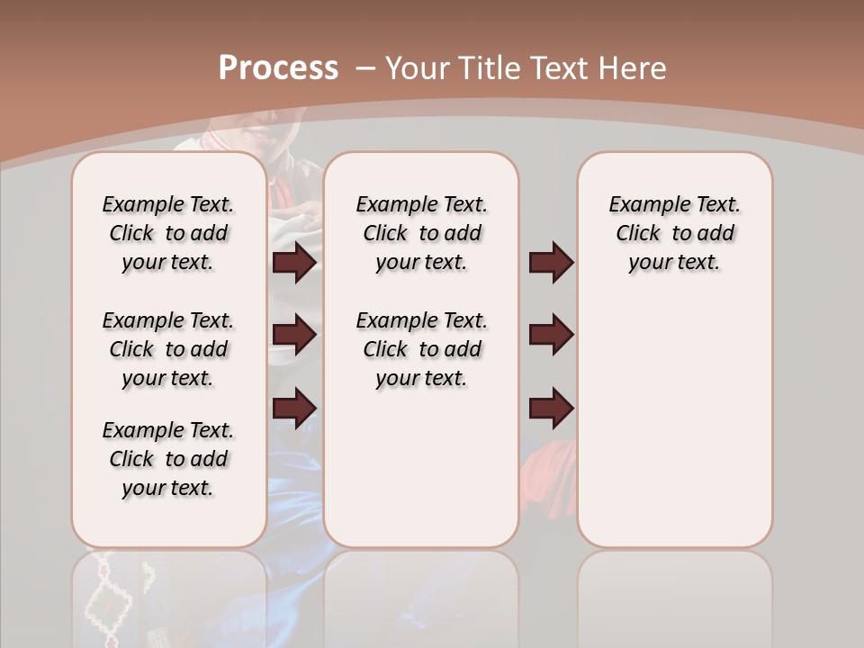 Alone Costume Young PowerPoint Template
