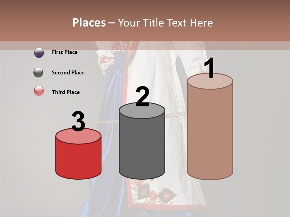 Lifestyle Old Knitting PowerPoint Template