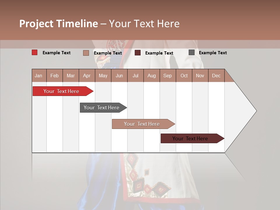 Lifestyle Old Knitting PowerPoint Template