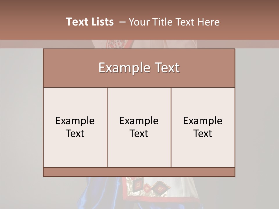 Lifestyle Old Knitting PowerPoint Template