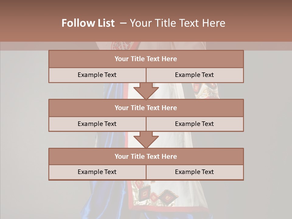 Lifestyle Old Knitting PowerPoint Template