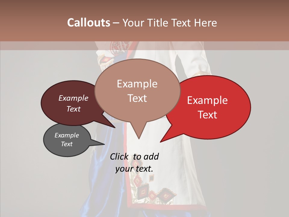 Lifestyle Old Knitting PowerPoint Template
