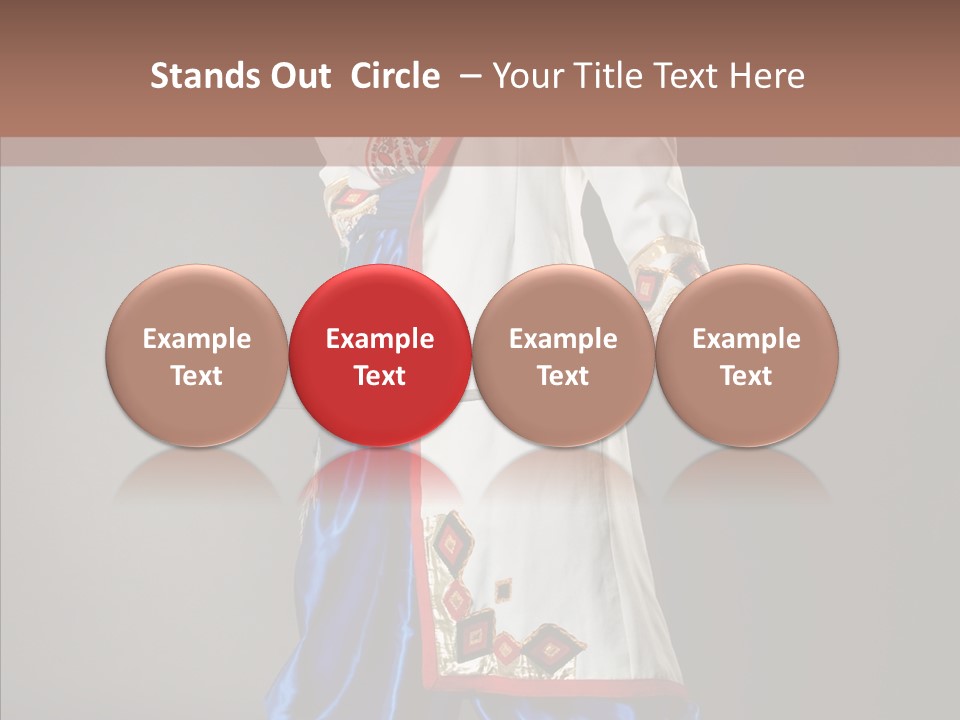 Lifestyle Old Knitting PowerPoint Template