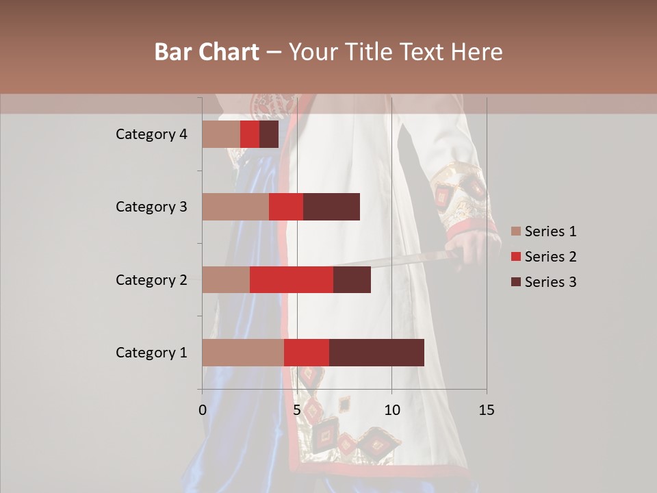 Lifestyle Old Knitting PowerPoint Template