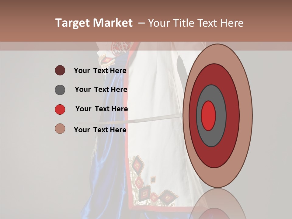 Lifestyle Old Knitting PowerPoint Template