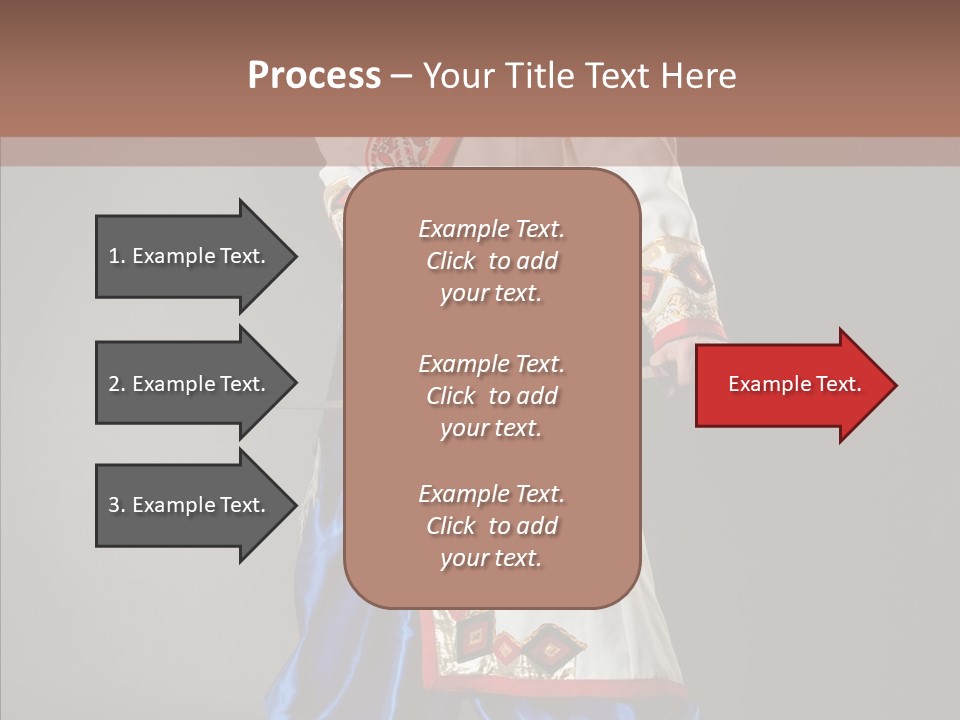 Lifestyle Old Knitting PowerPoint Template