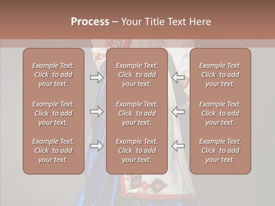Lifestyle Old Knitting PowerPoint Template
