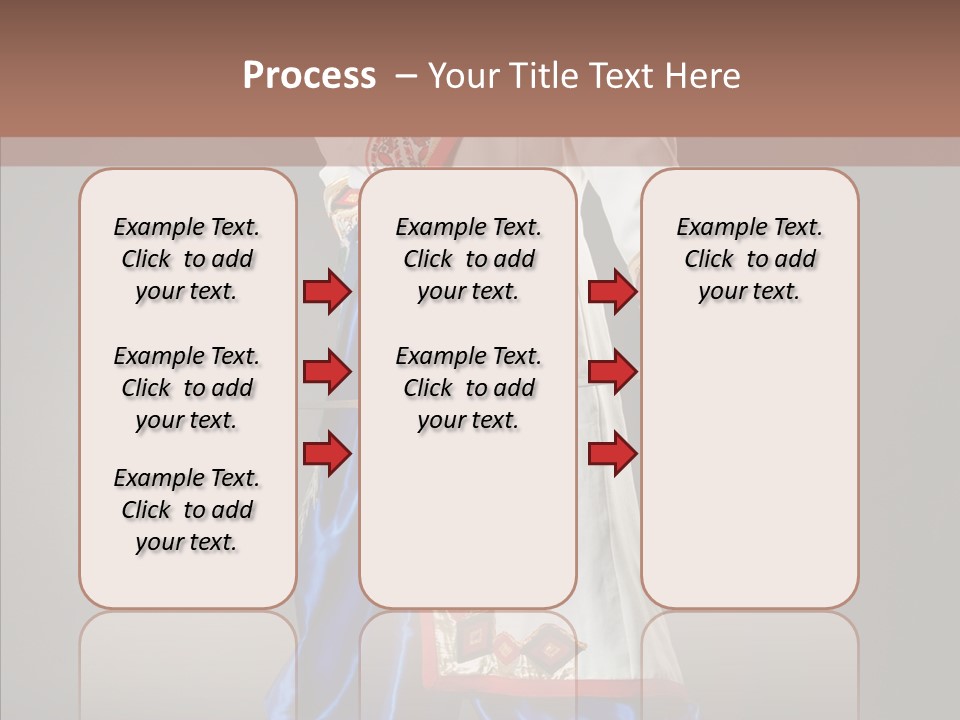 Lifestyle Old Knitting PowerPoint Template
