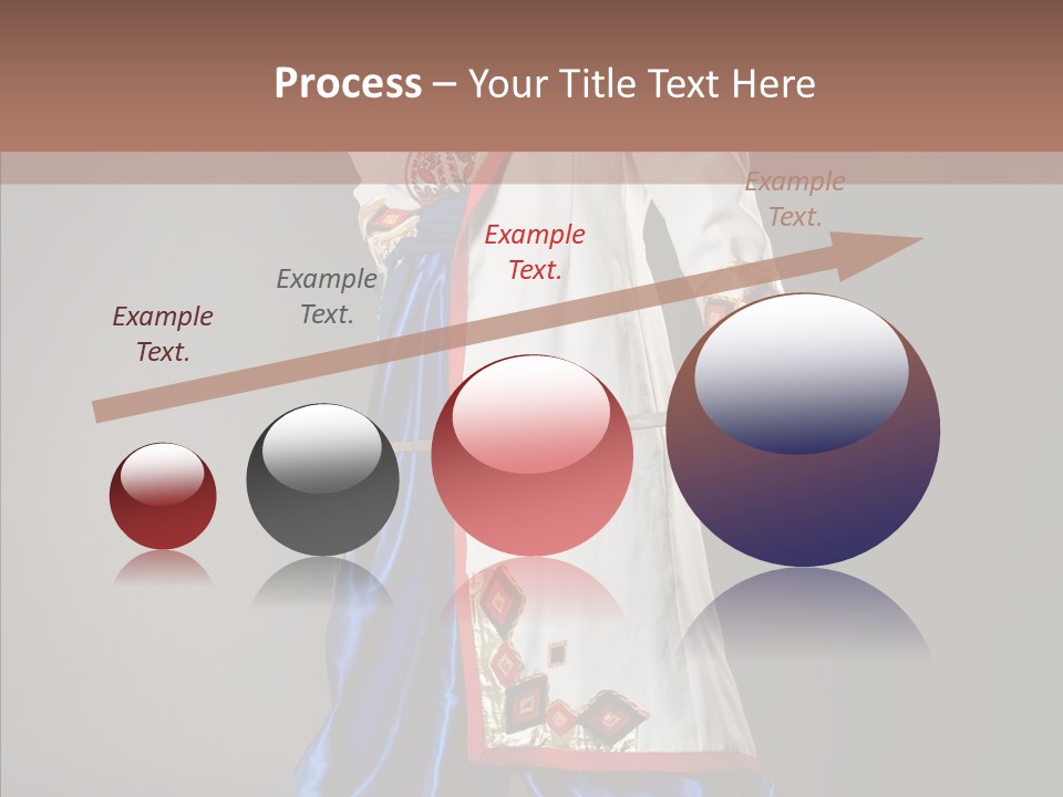 Lifestyle Old Knitting PowerPoint Template