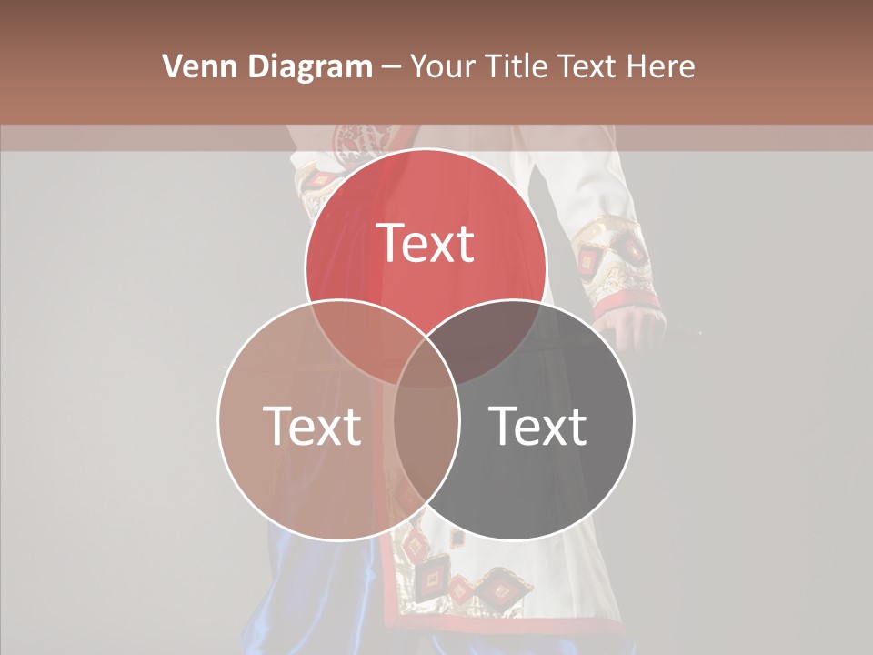 Lifestyle Old Knitting PowerPoint Template