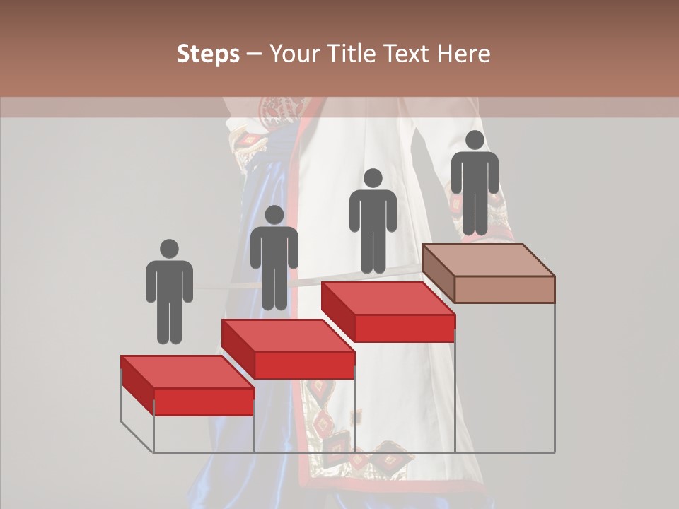 Lifestyle Old Knitting PowerPoint Template